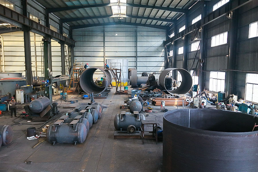 Shandong Lushen Machinery Manufacturing Co., Ltd. خط إنتاج المصنع