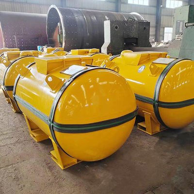 وعاء ضغط أفقي معتمد من IMDG T10 لحلول تخزين سليكون تيتراكلوريد آمنة